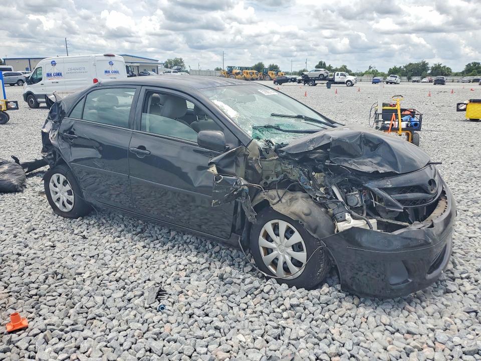 2012 Toyota Corolla VIN 2T1BU4EE7CC861517 COPART salvage auction — FRONT END, FL - CERT OF TITLE SLVG REBUILDABLE, sold $900 on 2026-07-02 (photo 4)