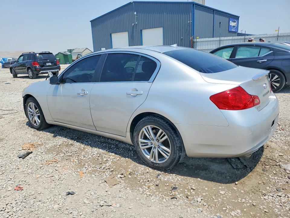 2015 Infiniti VIN JN1CV6AR5FM651353 COPART salvage auction — FRONT END, UT - SALVAGE CERTIFICATE, sold $1,700 on 2026-07-31 (photo 2)