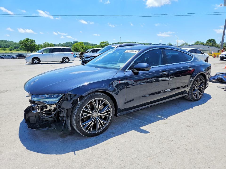 2018 Audi VIN WAU23AFC7JN057062 COPART salvage auction — FRONT END, Tn - Salvage Certificate, sold $7,700 on 2026-07-20 (photo 1)