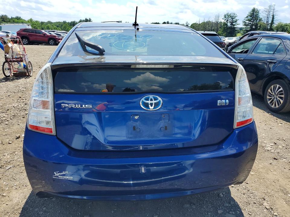 2011 Toyota Prius VIN JTDKN3DU6B0324243 COPART salvage auction — FRONT END, Md - Cert Of Salvage > 75% Damage, sold $450 on 2026-07-27 (photo 6)