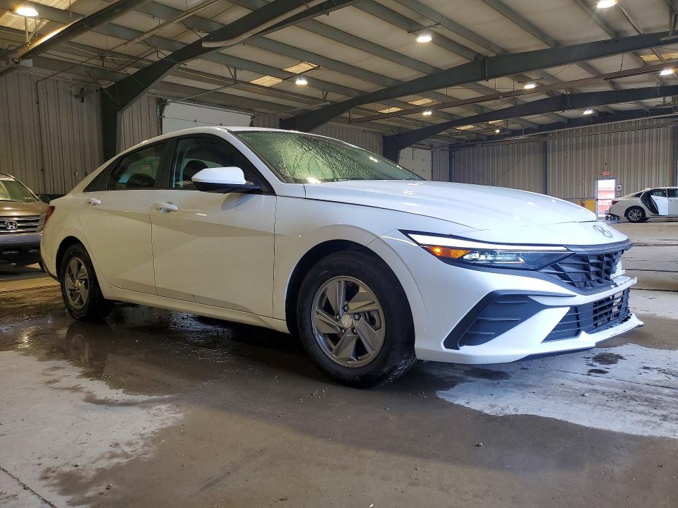 2025 Hyundai Elantra VIN KMHLL4DGXSU853967 COPART salvage auction — FRONT END, Pa - Certificate Of Salvage, sold $5,700 on 2026-07-22 (photo 4)