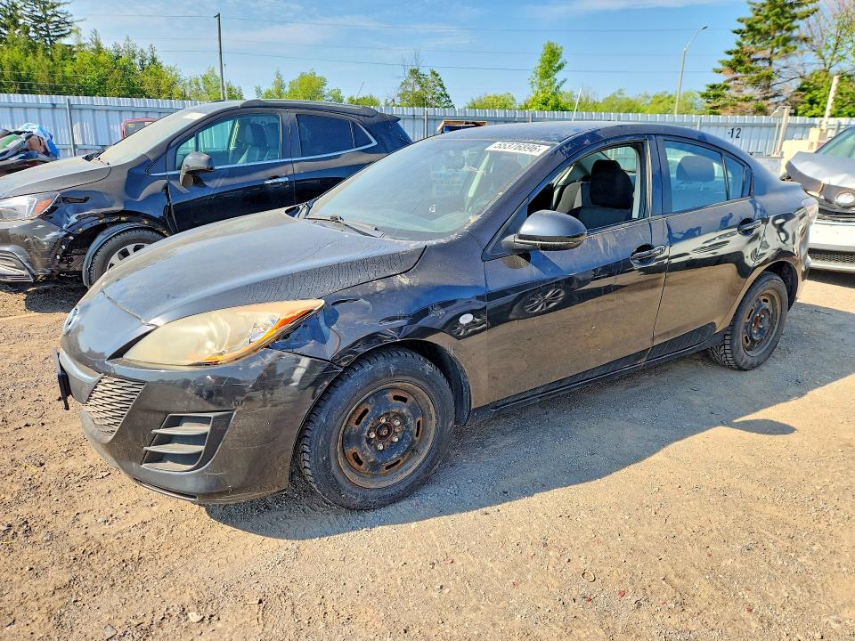 2010 Mazda 3 VIN JM1BL1SF7A1193458 COPART salvage auction — FRONT END, On - Permit No Brand - Unfit, sold $1,100 on 2026-07-09 (photo 1)