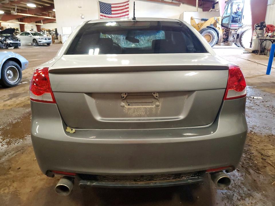 2009 Pontiac G8 VIN 6G2ER577X9L239375 COPART salvage auction — FRONT END, MI - CERTIFICATE OF TITLE, sold $350 on 2026-07-31 (photo 6)