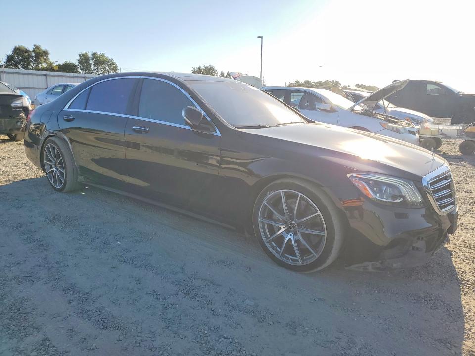 2019 Mercedes-benz S class VIN WDDUG8DB8KA426092 COPART salvage auction — REAR END, CA - SALVAGE CERTIFICATE, sold $8,600 on 2026-07-30 (photo 4)