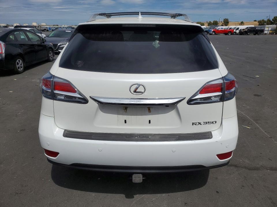 2015 Lexus Rx 350 VIN JTJBK1BA8F2483987 COPART salvage auction — FRONT END, CA - SALVAGE CERTIFICATE, sold $3,800 on 2026-07-13 (photo 6)