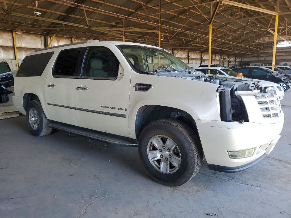 2008 Cadillac Escalade VIN 1GYFK66808R245838 COPART salvage auction — FRONT END, Az - Certificate Of Title, sold $500 on 2026-07-20 (photo 4)