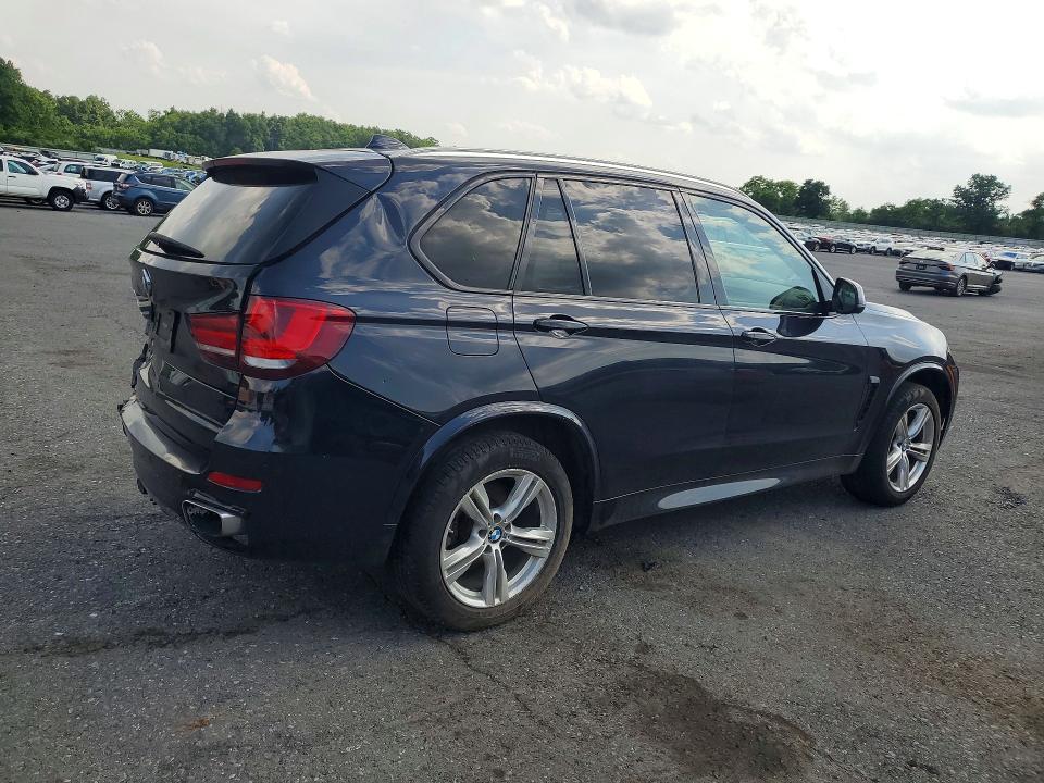 2017 BMW X5 VIN 5UXKR0C38H0V69905 COPART salvage auction — REAR END, Pa - Certificate Of Salvage, sold $150 on 2026-07-21 (photo 3)