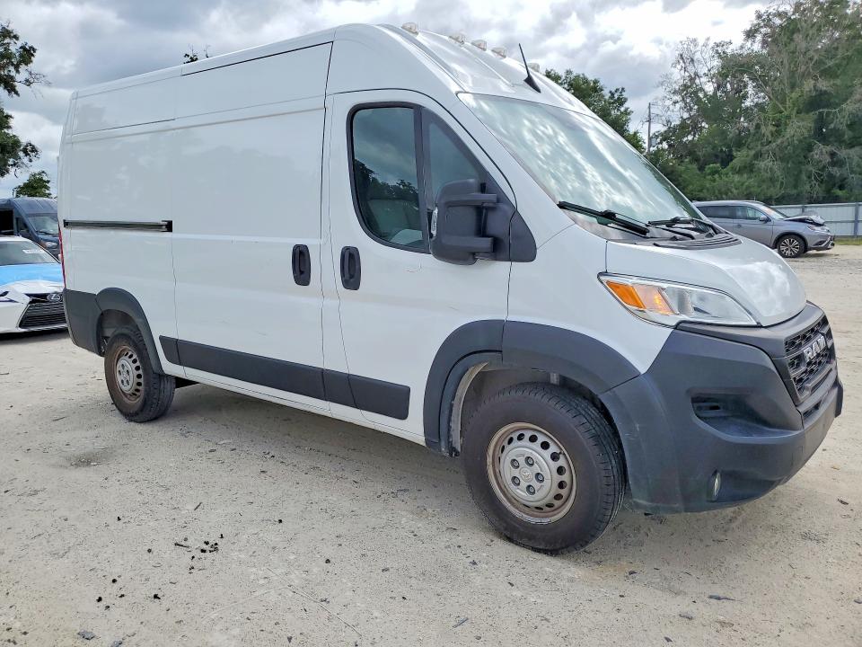 2024 Ram Promaster 2500 VIN 3C6LRVCG7RE125257 COPART salvage auction — SIDE, FL - CERTIFICATE OF TITLE (P), sold $14,800 on 2026-07-22 (photo 4)