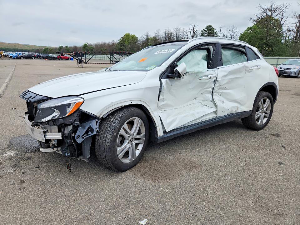 2018 Mercedes-benz Gla-klasse VIN WDCTG4GB1JJ508698 COPART salvage auction — FRONT END, Ny - Mv-907A Salvage Certificate, sold $650 on 2026-08-14 (photo 1)