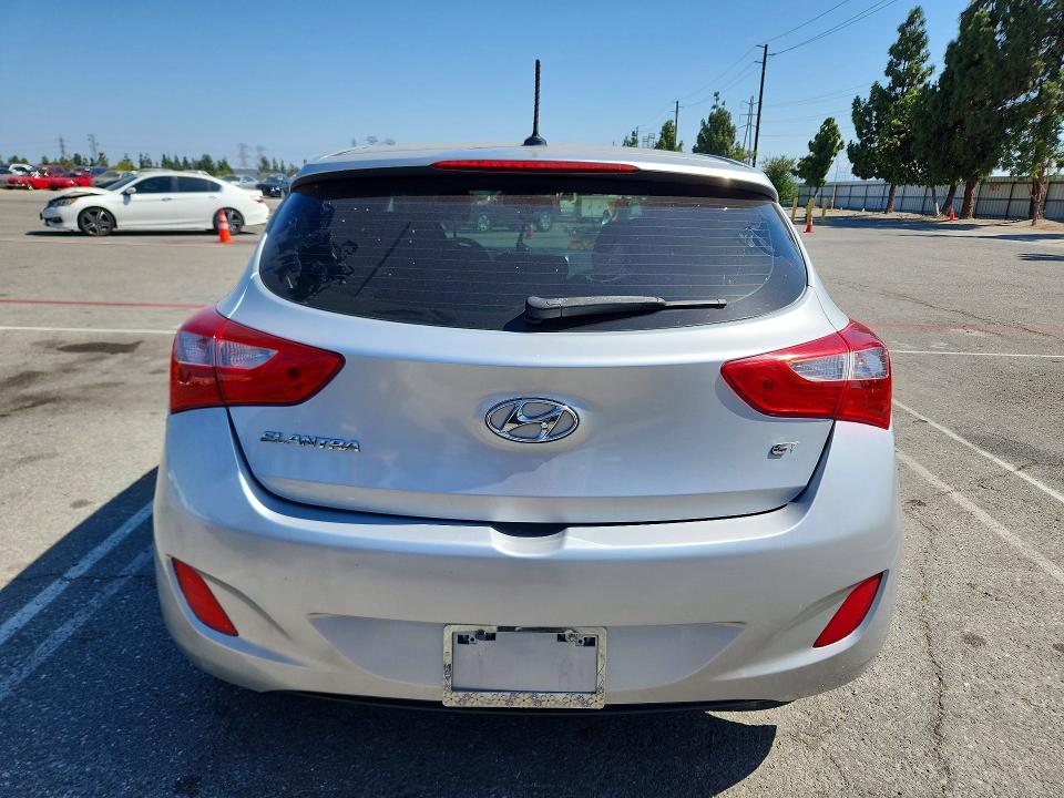 2016 Hyundai Elantra VIN KMHD35LH1GU252233 COPART salvage auction — ALL OVER, CA - SALVAGE CERTIFICATE, sold $1,600 on 2026-07-23 (photo 6)