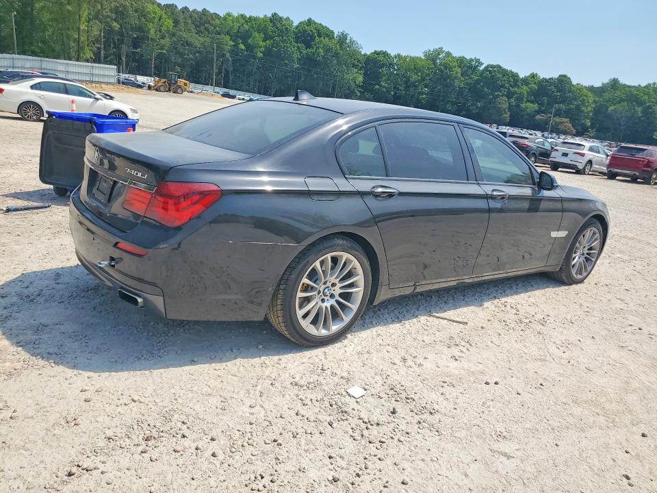 2014 BMW 7er VIN WBAYF4C56ED282030 COPART salvage auction — MECHANICAL, Nc - Salvage Certificate Of Title, sold $600 on 2026-07-31 (photo 3)