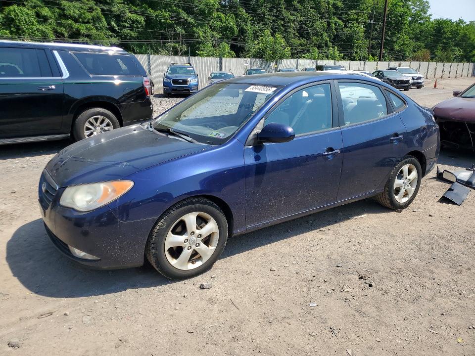 2009 Hyundai Elantra VIN KMHDU46D79U610941 COPART salvage auction — SIDE, Pa - Certificate Of Salvage, sold $675 on 2026-07-06 (photo 1)