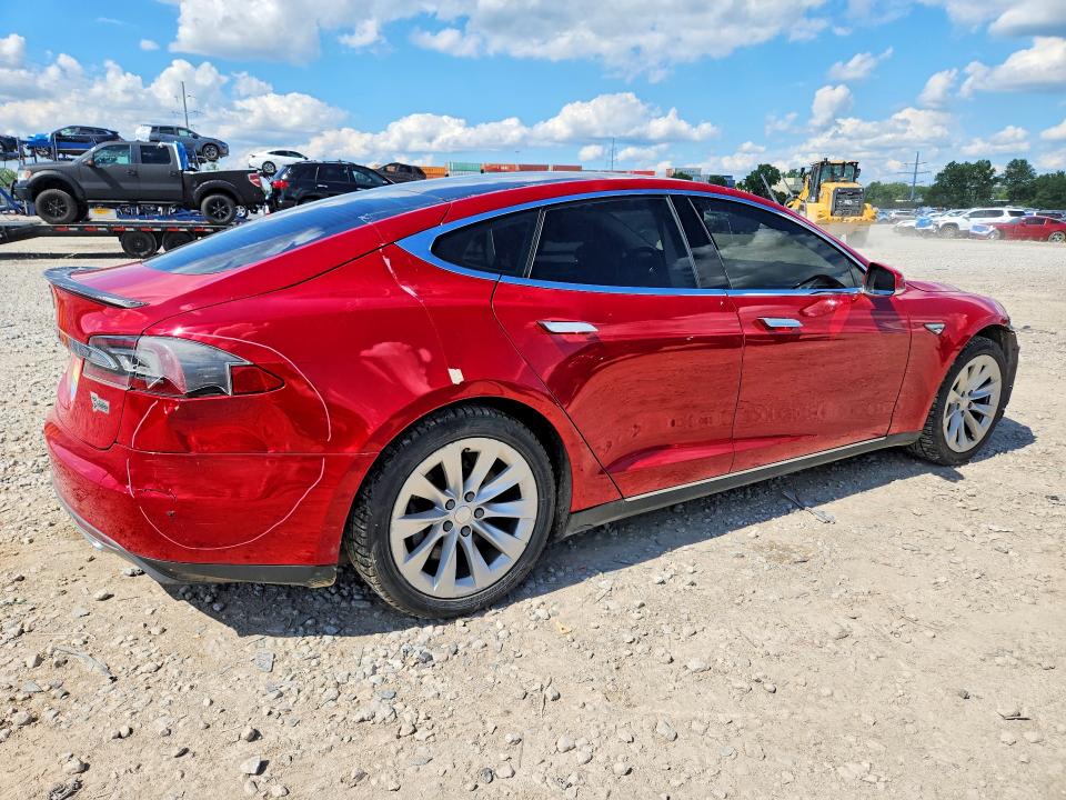 2014 Tesla VIN 5YJSA1H17EFP30229 COPART salvage auction — FRONT END, OH - CERT OF TITLE-SALVAGE, sold $2,800 on 2026-07-24 (photo 3)