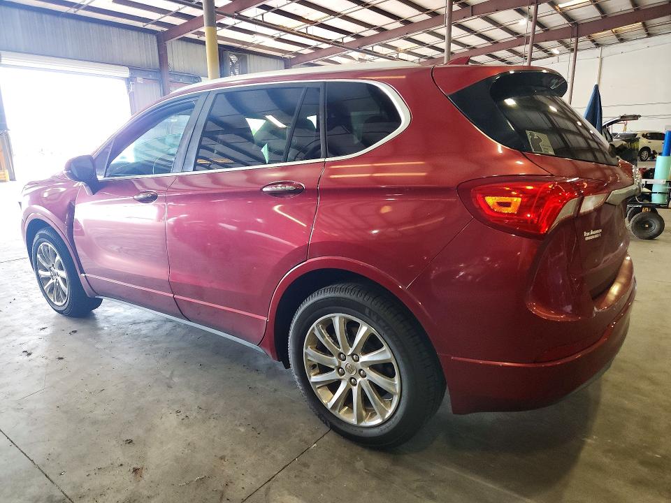 2019 Buick Envision VIN LRBFXCSA6KD020891 COPART salvage auction — FRONT END, GA - CERT OF TITLE-SALVAGE, sold $2,050 on 2026-07-27 (photo 2)
