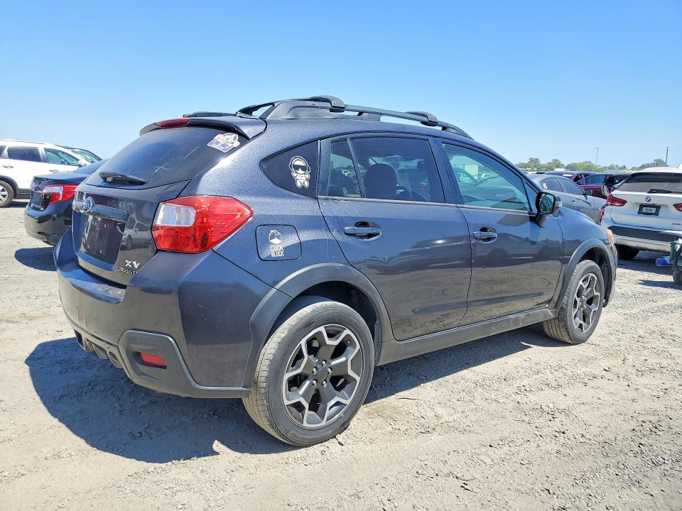 2015 Subaru Xv VIN JF2GPASC9F8298065 COPART salvage auction — REAR END, Ca - Salvage Certificate, sold $2,200 on 2026-07-14 (photo 3)