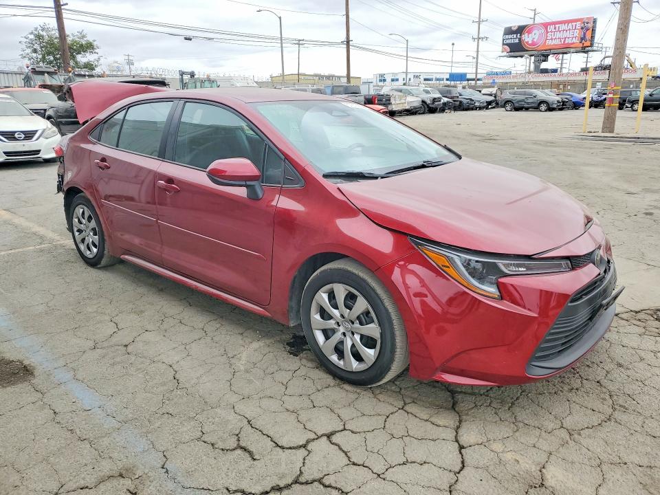 2026 Toyota VIN 5YFB4MDE8TP365210 COPART salvage auction — REAR END, Ca - Salvage Certificate, sold $3,550 on 2026-07-27 (photo 4)