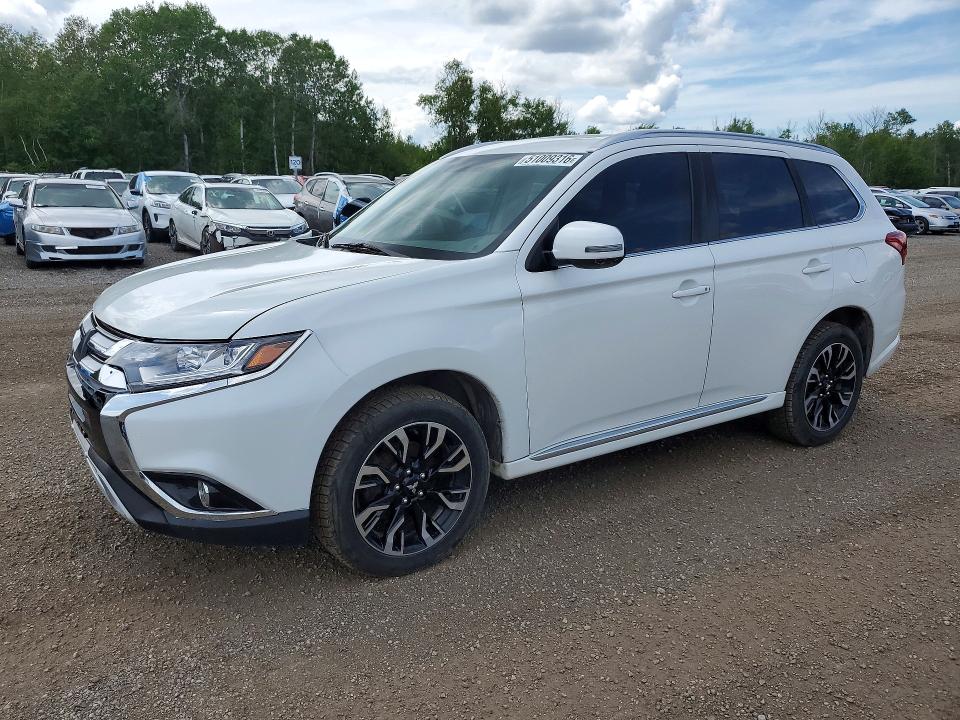 2018 Mitsubishi Outlander VIN JA4J24A58JZ611174 COPART salvage auction — FRONT END, ON - PERMIT NO BRAND - UNFIT, sold $3,050 on 2026-07-21 (photo 1)