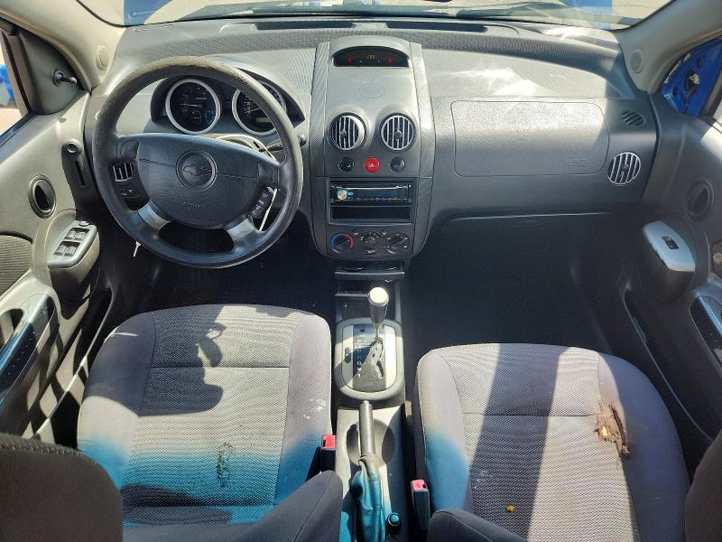 2006 Chevrolet Aveo VIN KL1TG666X6B682090 COPART salvage auction — FRONT END, CO - SALVAGE TITLE, sold $250 on 2026-07-27 (photo 8)