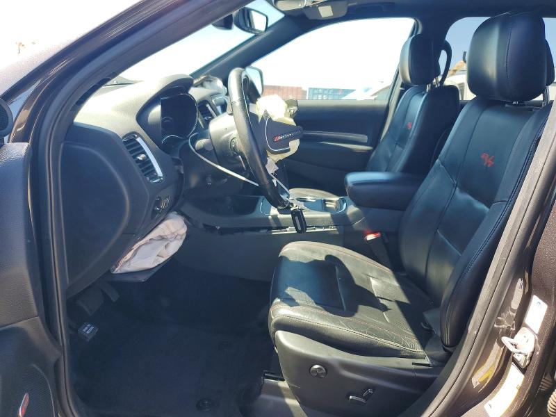 2018 Dodge Durango VIN 1C4SDHCT6JC289919 COPART salvage auction — FRONT END, Ca - Salvage Certificate, sold $5,500 on 2026-07-28 (photo 7)