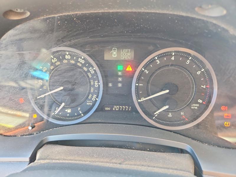 2010 Lexus Is 250 VIN JTHFF2C22A2500411 COPART salvage auction — MECHANICAL, Ok - Certificate Of Title, sold $825 on 2026-07-08 (photo 9)