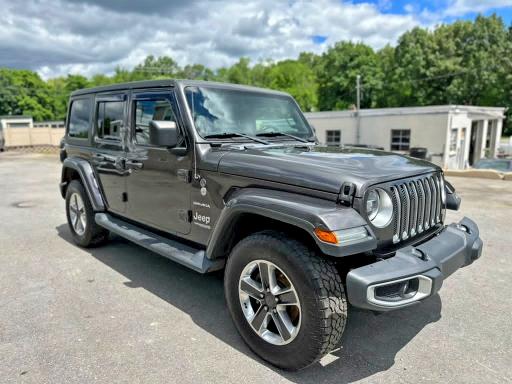 2020 Jeep Wrangler unlimited VIN 1C4HJXEGXLW109016 COPART salvage auction — MINOR DENT/SCRATCHES, NC - CERTIFICATE OF TITLE, sold $14,900 on 2026-07-29 (photo 4)