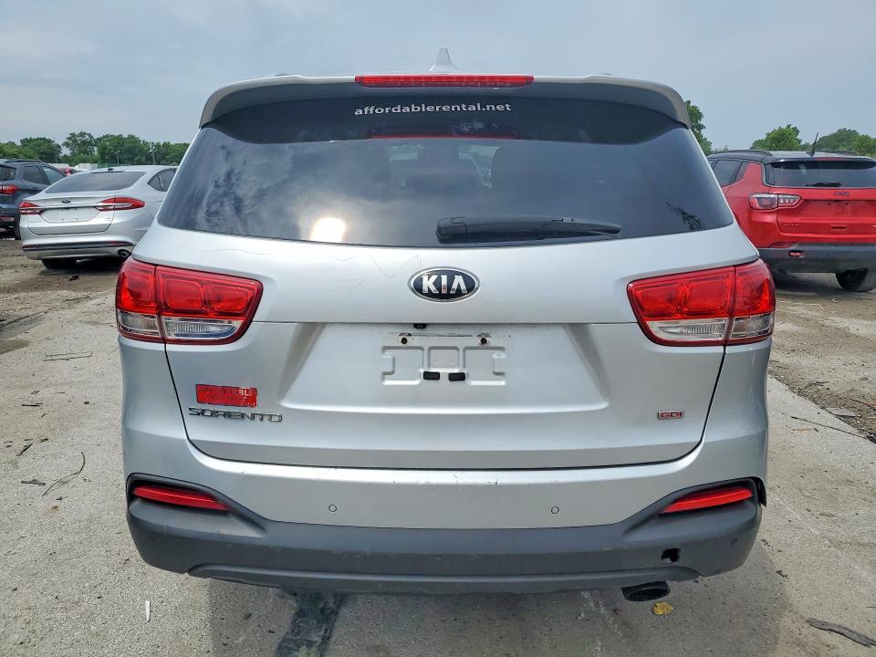 2017 Kia Sorento VIN 5XYPGDA35HG231542 COPART salvage auction — BURN, In - Cert Of Title-Salvage Title, sold $250 on 2026-07-27 (photo 6)