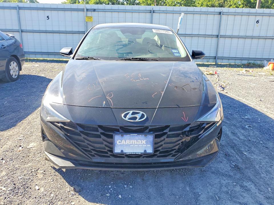 2021 Hyundai Elantra VIN 5NPLM4AG6MH044341 COPART salvage auction — REAR END, PA - CERTIFICATE OF SALVAGE, sold $3,200 on 2026-07-27 (photo 5)