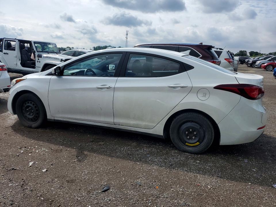 2014 Hyundai Elantra VIN 5NPDH4AE6EH519009 COPART salvage auction — MINOR DENT/SCRATCHES, On - Permit No Brand - Unfit, sold $800 on 2026-07-03 (photo 2)