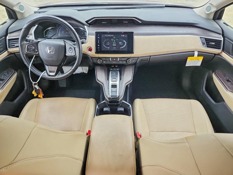 2019 Honda Clarity VIN JHMZC5F33KC001141 COPART salvage auction — FRONT END, Ca - Salvage Certificate, sold $3,700 on 2026-07-14 (photo 8)