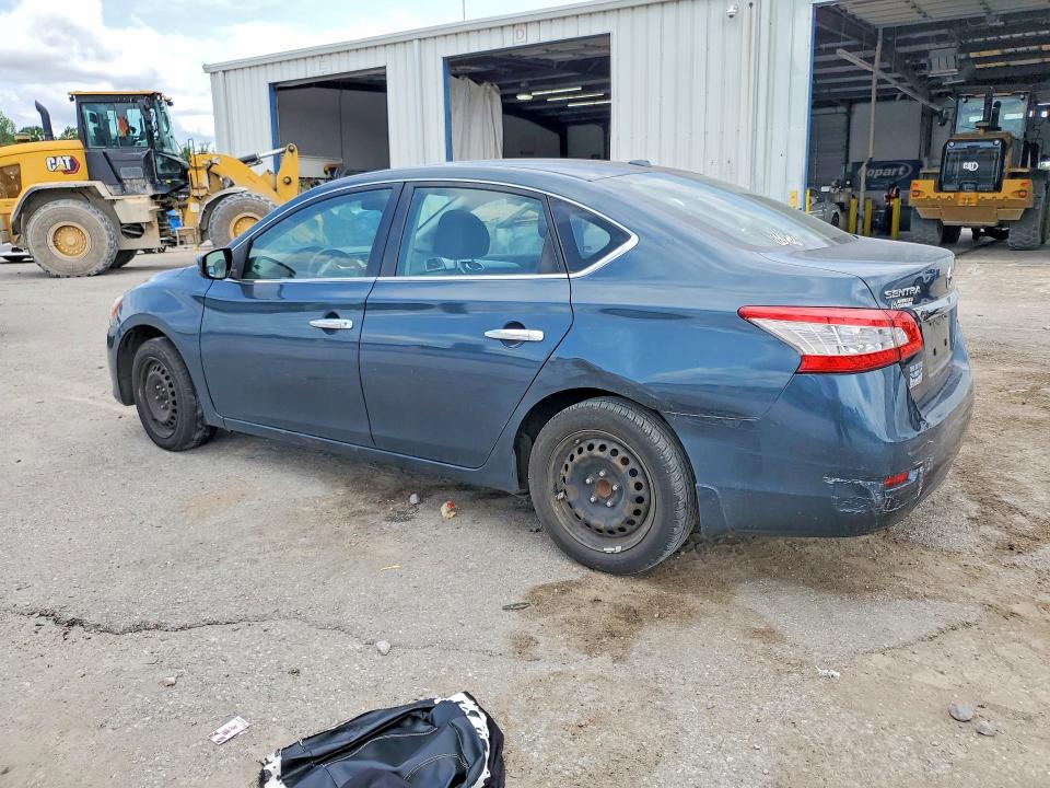 2015 Nissan Sentra VIN 3N1AB7AP0FL689765 COPART salvage auction — NORMAL WEAR, AL - CERTIFICATE OF TITLE, sold $225 on 2026-07-09 (photo 2)