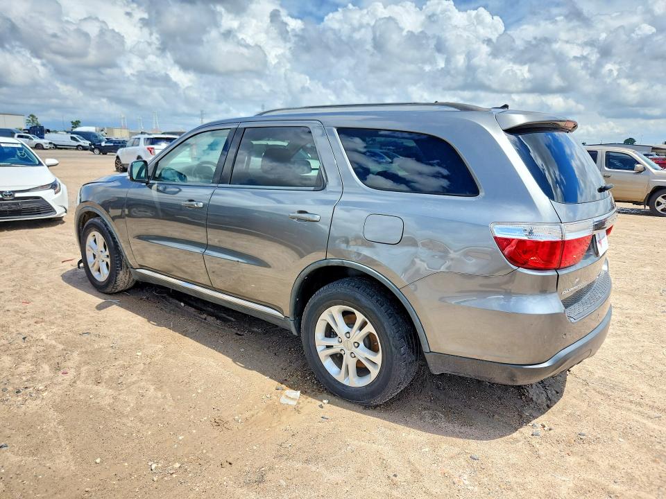 2012 Dodge Durango VIN 1C4RDHDG7CC113724 COPART salvage auction — NORMAL WEAR, Tx - Certificate Of Title, sold $525 on 2026-07-02 (photo 2)