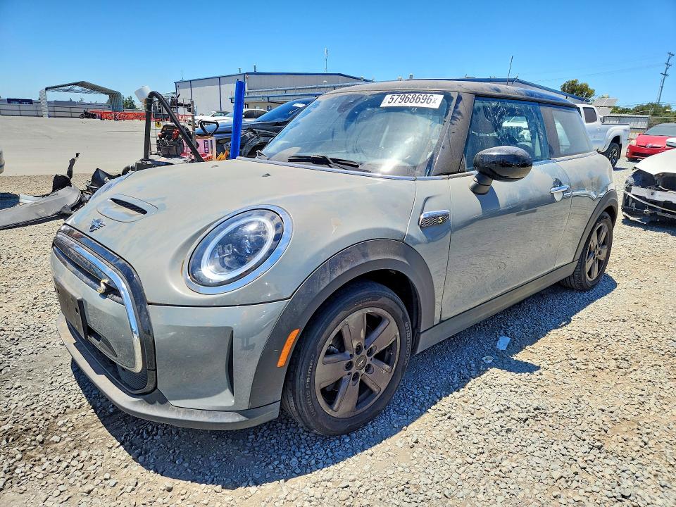2023 Mini Cooper VIN WMW13DJ04P2T37185 COPART salvage auction — REAR END, Ca - Salvage Certificate, sold $125 on 2026-07-28 (photo 1)