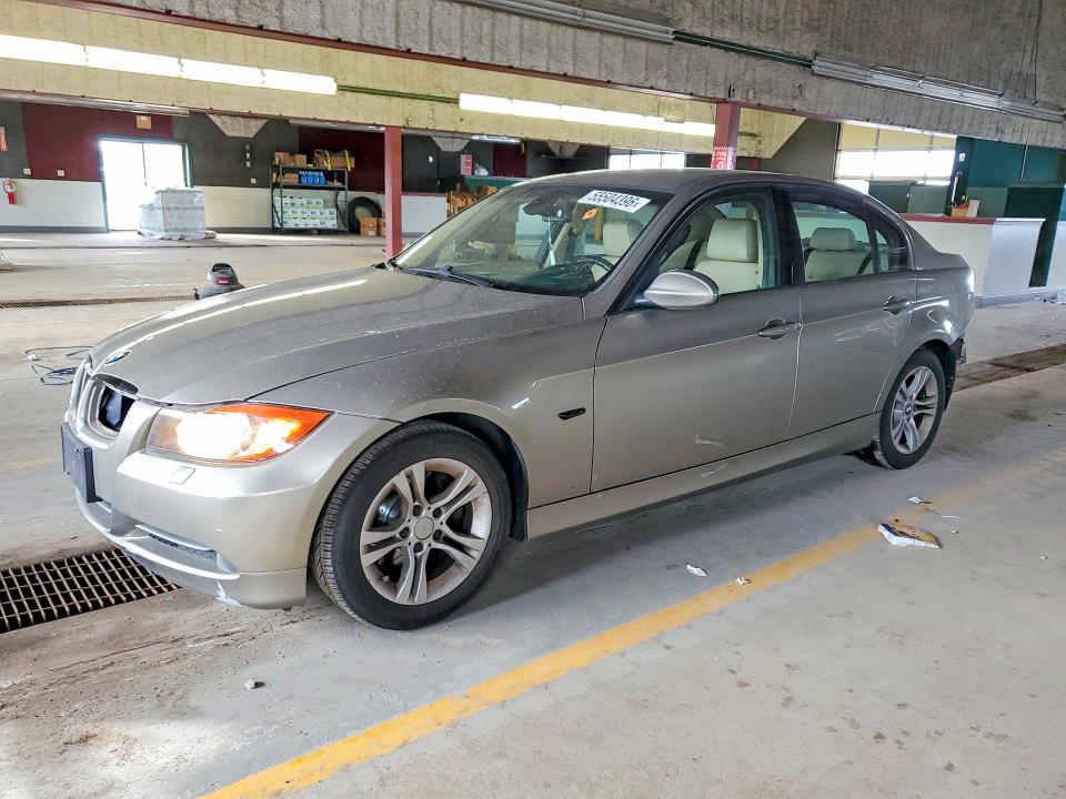 2008 BMW 3er VIN WBAVC93538K042698 COPART salvage auction — REAR END, In - Cert Of Title-Salvage Title, sold $500 on 2026-07-06 (photo 1)
