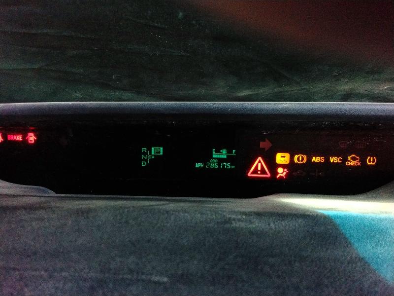 2008 Toyota Prius VIN JTDKB20U283301087 COPART salvage auction — FRONT END, Ar - Cert Of Title-Salvage, sold $175 on 2026-07-27 (photo 9)