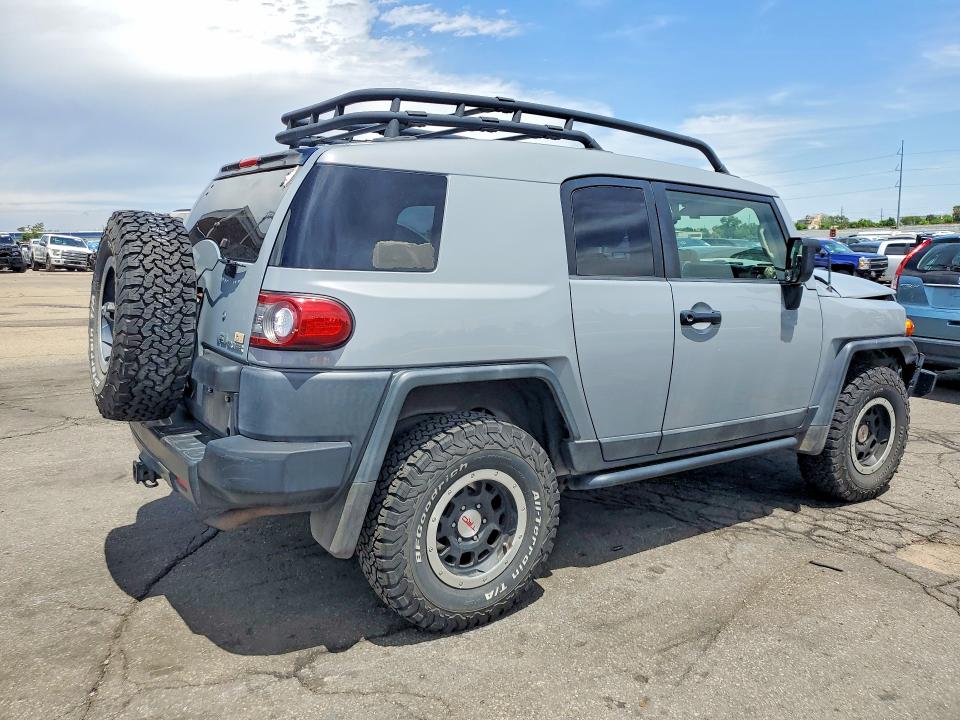 2013 Toyota VIN JTEBU4BF4DK163438 COPART salvage auction — FRONT END, Co - Public - Salvage Title, sold $9,500 on 2026-07-16 (photo 3)