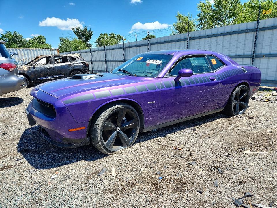 2016 Dodge VIN 2C3CDZBT5GH153738 COPART salvage auction — SIDE, Il - Certificate Of Title, sold $10,600 on 2026-07-29 (photo 1)