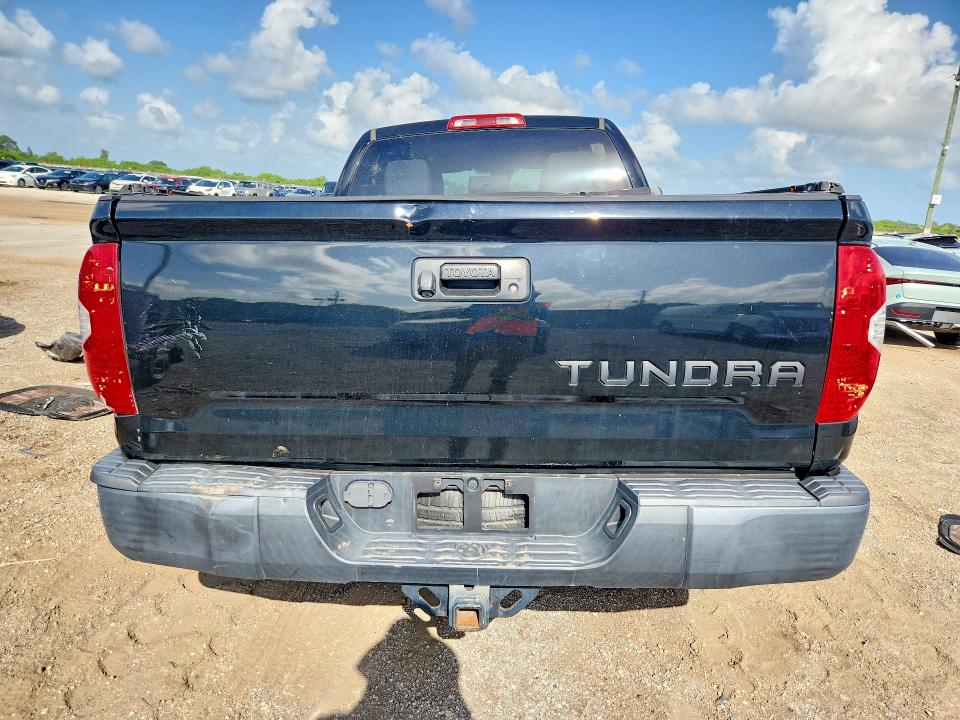 2019 Toyota Tundra VIN 5TFRM5F17KX142638 COPART salvage auction — SIDE, Fl - Certificate Of Title, sold $8,800 on 2026-07-16 (photo 6)