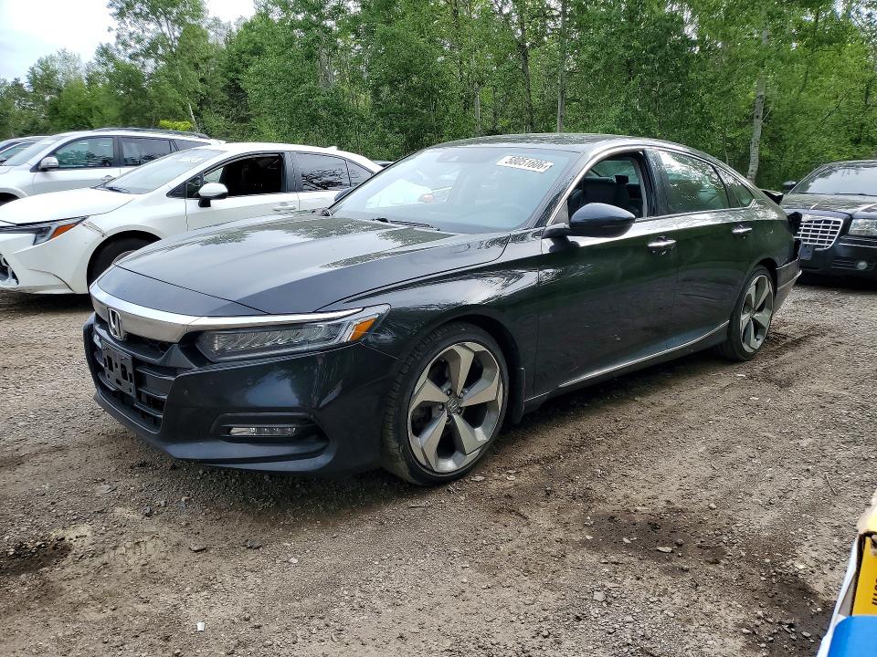 2018 Honda Accord VIN 1HGCV1F97JA807929 COPART salvage auction — REAR END, On - Permit No Brand - Unfit, sold $300 on 2026-07-09 (photo 1)