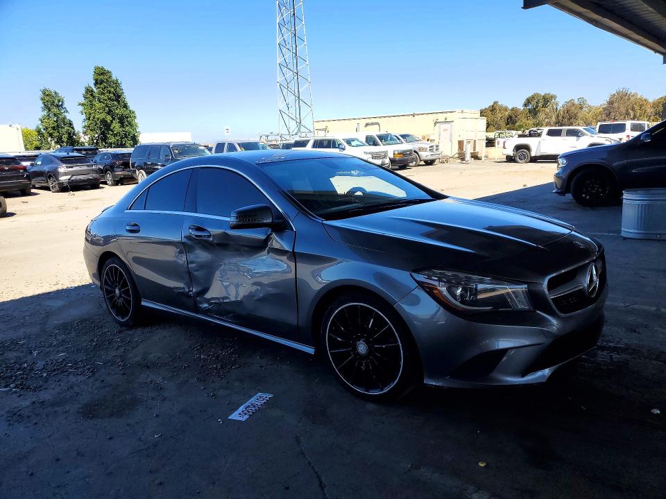 2014 Mercedes-benz Cla-class VIN WDDSJ4EB3EN126473 COPART salvage auction — SIDE, CA - SALVAGE CERTIFICATE, sold $2,700 on 2026-08-13 (photo 4)