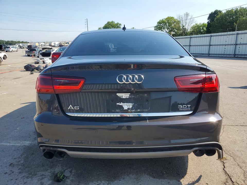 2016 Audi A6 VIN WAUFGAFC9GN006029 COPART salvage auction — FRONT END, Tn - Salvage Certificate, sold $625 on 2026-07-20 (photo 6)