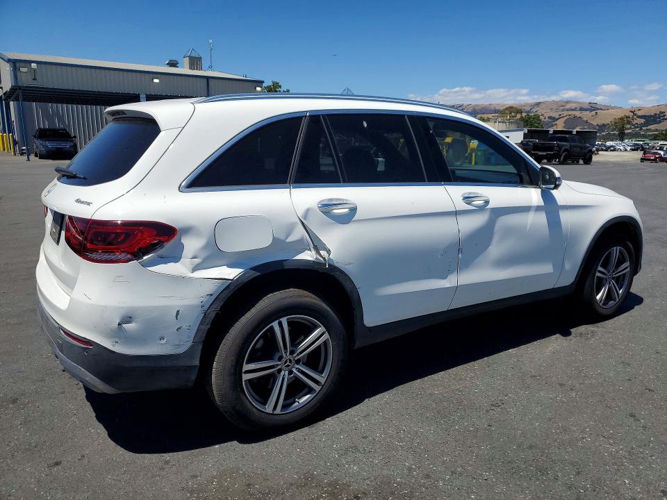 2020 Mercedes-benz Glc VIN WDC0G8EB7LF680429 COPART salvage auction — REAR END, Ca - Salvage Certificate, sold $550 on 2026-07-30 (photo 3)