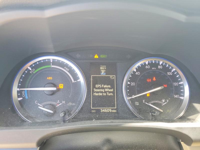 2015 Toyota Highlander hybrid VIN 5TDDCRFHXFS012284 COPART salvage auction — FRONT END, OR - SALVAGE TITLE CERTIFICATE, sold $7,400 on 2026-07-14 (photo 9)