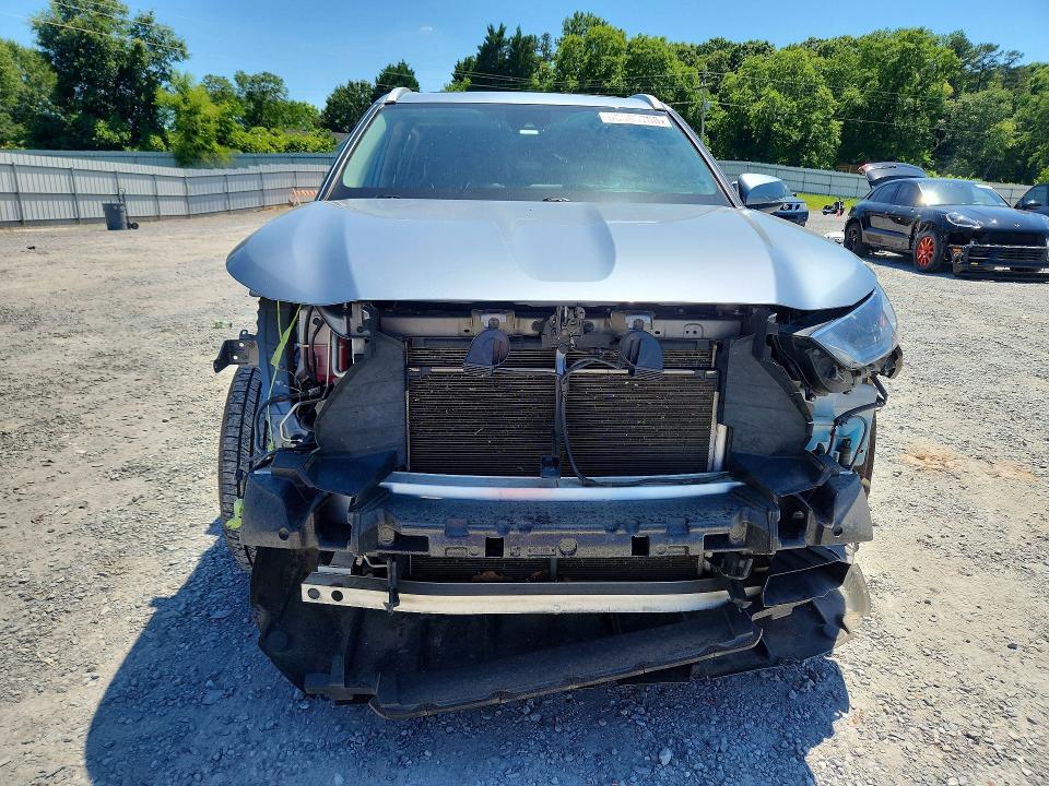 2022 Toyota Highlander VIN 5TDGZRBH9NS196732 COPART salvage auction — FRONT END, Nc - Salvage Certificate Of Title, sold $2,100 on 2026-07-29 (photo 5)