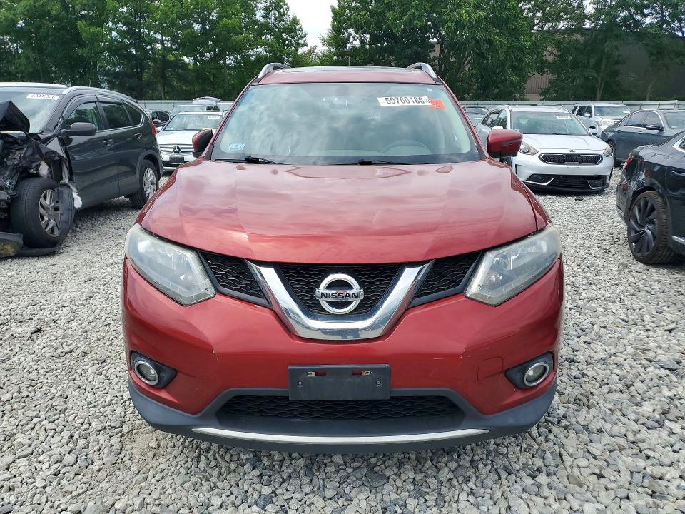 2016 Nissan Rogue VIN 5N1AT2MV6GC814395 COPART salvage auction — SIDE, Ma - Certificate Of Title, sold $575 on 2026-07-09 (photo 5)