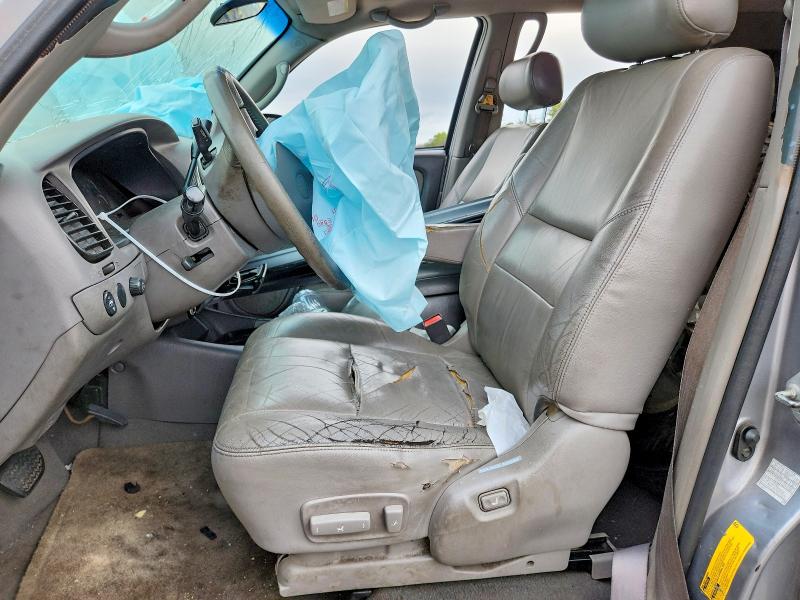 2002 Toyota Sequoia VIN 5TDBT48A82S083245 COPART salvage auction — FRONT END, NY - MV-907A SALVAGE CERTIFICATE, sold $375 on 2026-07-20 (photo 7)