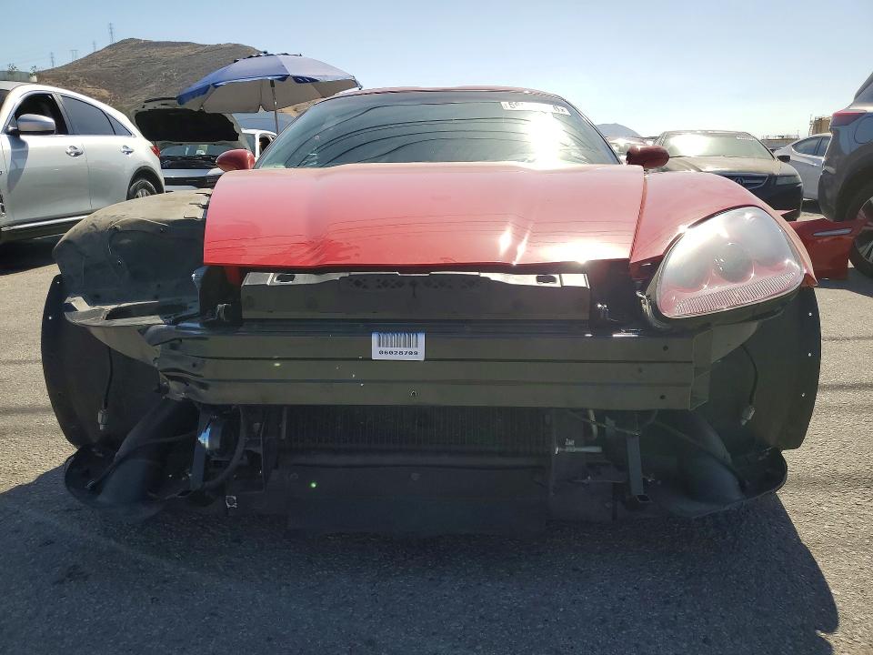 2006 Chevrolet Corvette VIN 1G1YY26E265126200 COPART salvage auction — FRONT END, Ca - Salvage Certificate, sold $30,750 on 2026-07-30 (photo 5)