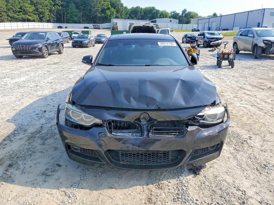 2015 BMW 3er VIN WBA3A9G54FNT09561 COPART salvage auction — FRONT END, Ga - Cert Of Title-Rebuilt Salvage, sold $3,700 on 2026-07-29 (photo 5)