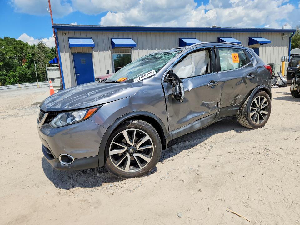 2017 Nissan Rogue VIN JN1BJ1CPXHW022541 COPART salvage auction — ROLLOVER, GA - CERT OF TITLE-SALVAGE, sold $1,100 on 2026-07-31 (photo 1)