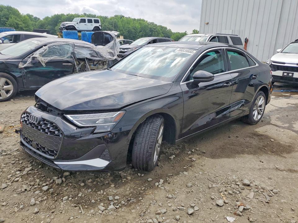 2026 Audi A3 VIN WAUGUDGY3TA066172 — COPART salvage auction photo