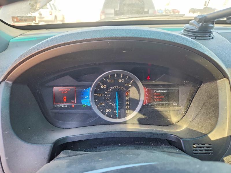 2013 Ford Explorer VIN 1FM5K8F80DGB89236 COPART salvage auction — ENGINE BURN, Mo - Salvage Certificate Of Title, sold $675 on 2026-07-02 (photo 9)